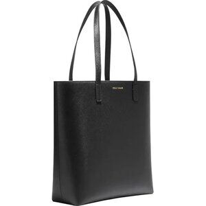 Cole Haan Black Saffiano Leather "Go Anywhere Tote" NWT
